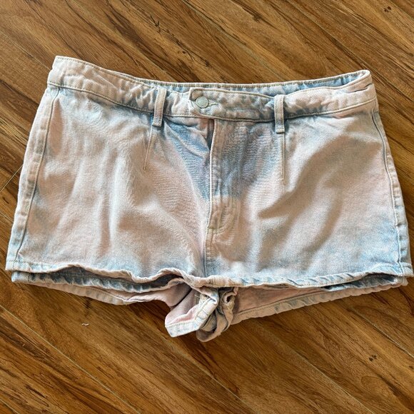 Free People We The Free Gallivanting Peekaboo Skort Low Rise Pastel Pink 32 - Picture 5 of 5